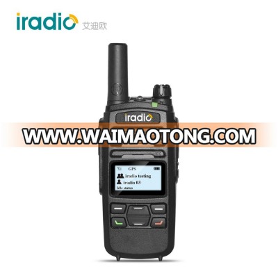 Iradio H3 gsm wcdma network walkie talkie wcdma 100 mile two way radio