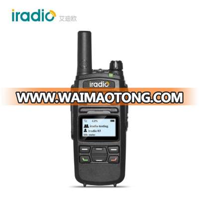 Iradio H3 GPS 2g/3g CDMA/WCDMA/Network SIM card two way radio LED flashlight long range