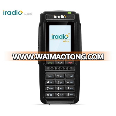 iradio H9 NEW gsm 3g wcdma walkie talkie with sim card 4G LTE network two way radio